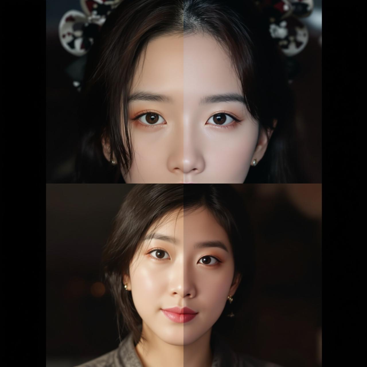 吃瓜大赛每日 - 独家：某女星整容前后对比照流出